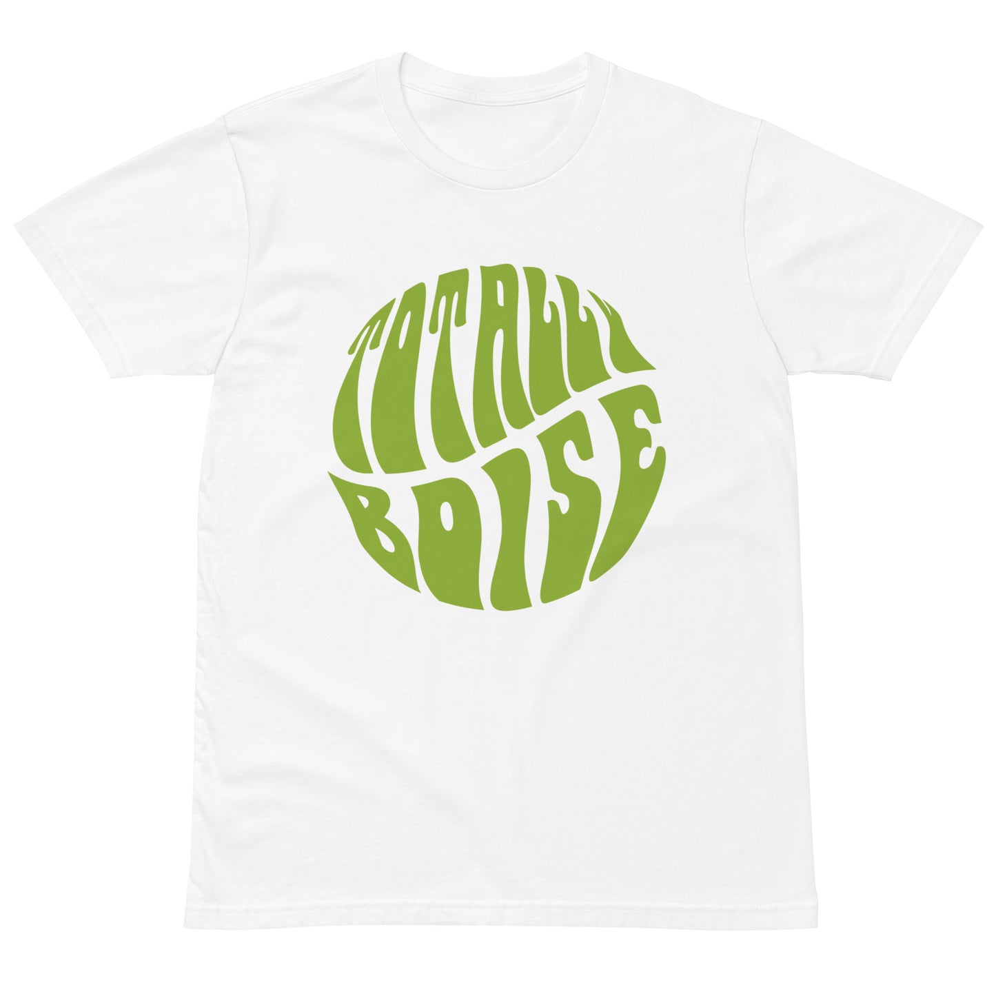 Totally Boise Circle Unisex t-shirt